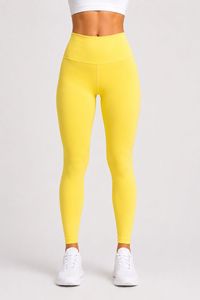 High Waist Stretchable Anti-Bacterial Ankle-Length Yoga Fitness Activewear <b>Tummy</b> <b>Control</b> Breathable Women Leggings Spandex/Nylon - Product Image 4