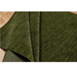 Tapis en laine Oushak antique tissé à la main, taille personnalisée, vert forêt, tons terreux, tapis moderne pour salon et chambre à coucher - Product Image 1