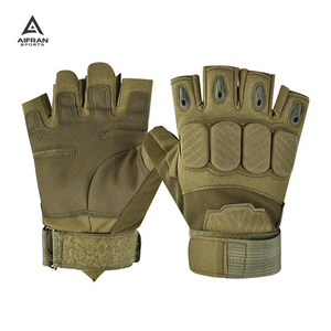 ถุงมือยุทธวิธี AIFRAN แบบครึ่งนิ้ว ทำจากไมโครไฟเบอร์ สำหรับกีฬากลางแจ้ง เดินป่า ปั่นจักรยาน ฝึกซ้อม ขี่มอเตอร์ไซค์  ขายส่ง - Product Image 3