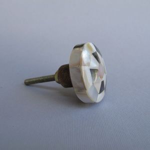 Boutons de tiroir et de meuble en nacre et résine, design premium, prix de gros direct usine - Product Image 3
