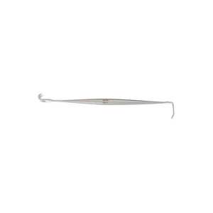 Retractor de gancho manual Senn Miller de acero inoxidable alemán con puntas afiladas y ciegas para heridas quirúrgicas de Grip Surgical - Product Image 2