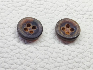 Bouton en résine imitation corne de buffle, fait main, durable, rond, antique, style Noshahi, produit d'exportation, best-seller, objet d'art et de collection - Product Image 2