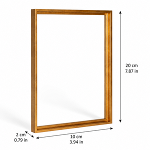 Solid Wood Modern Stylish Vertical Eco-Friendly Wall Mounted Photo <b>Frame</b> Custom Size Home Office <b>Gallery</b> Wedding Retail Display - Product Image 2