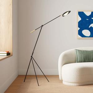 Lámpara de Pie Minimalista y Delgada con Base Pesada para Lectura y Relajación - Product Image 2