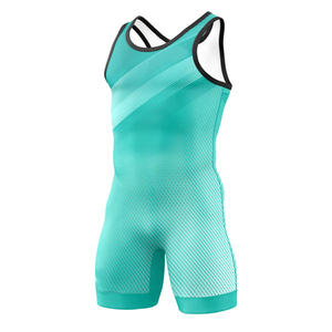 Lutte lutteur costume hommes réversible lutte Singlet jeunesse Polyester matériel personnalisé vêtements de lutte - Product Image 1