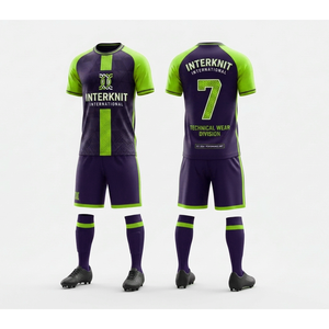 ชุดกีฬาเสื้อฟุตบอลแบบซับลิเมชันชุดเสื้อเจอร์ซีย์เล่นกีฬาระบายอากาศได้ดี - Product Image 5