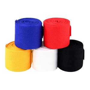 Guantes de Boxeo y Vendas para las Manos de Algodón con Impresión Personalizada 2025 para Muay Thai y Kickboxing en Varios Colores - Product Image 1