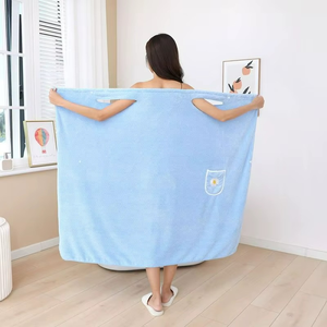 Coral Fleece <b>Towel</b> Bath <b>Towel</b> Set Adult Thicken Men's and Women's Beach <b>Towel</b> Absorbent <b>Quick</b>-<b>drying</b> Hotel Beauty Salon - Product Image 3