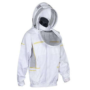 Professional 3-Layer Mesh Beekeeper Jacket Breathable Ventilated Design High Reflective - Product Image 2