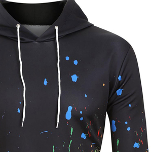 New Style Premium Quality Sublimation Print Zipper Hoodies Winter Thick Casual Men's Sweatshirts 100% Organic Cotton - Product Image 4