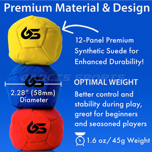 Factory Manufactures Hacky Sack <b>Ball</b> Best Selling Hacky Sack <b>Ball</b> Pakistan Made Hacky Sack <b>Ball</b> - Product Image 6