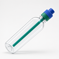 Bouteille d'eau réutilisable OEM style gourde avec capsules aromatisées et paille parfumée, capsules d'arôme de fruits sans BPA – Idéal comme cadeau
