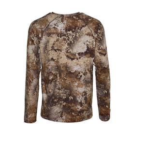 Men <b>Camouflage</b> Full Sleeve Moisture-Wicking Hunting <b>Shirt</b> Crew Neck Breathable Polyester Outdoor Top Summer Wear Printed - Product Image 5