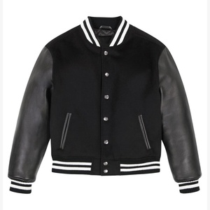 Veste d'hiver pour homme de haute qualité, style décontracté, personnalisable OEM ODM, prix abordable, veste de baseball, fournisseur en gros, veste varsity - Product Image 1