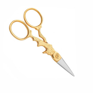 Ciseaux à broder fantaisie couleur titane, lames aiguisées, ciseaux pour travaux d'aiguille, couture et artisanat - Product Image 4