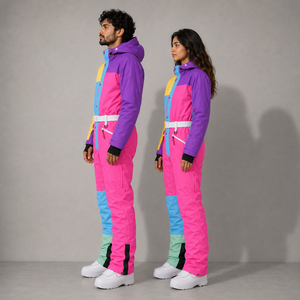 Traje de Esquí Unisex al por Mayor, Chaqueta y Pantalones Térmicos Impermeables y Resistentes al Viento, Fabricante y Proveedor de Ropa para Exteriores con Logotipo Personalizado - Product Image 6