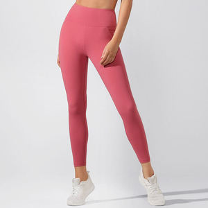 ชุดออกกำลังกายโยคะผ้าใยไผ่สำหรับผู้หญิง ชุดกีฬา เสื้อผ้าออกกำลังกาย กางเกงเลกกิ้งเอวสูง - Product Image 3