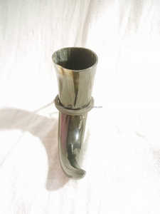 Portavelas hecho con auténtico cuerno de búfalo, la mejor decoración para el hogar, un auténtico toque medieval para casas y decoraciones antiguas. Nuevo. - Product Image 5