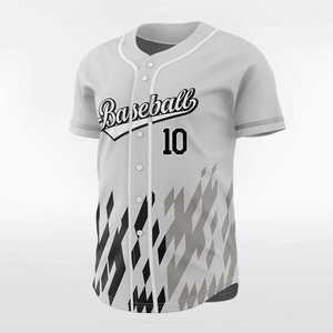 Camiseta de Béisbol Personalizada con Nombre Impreso, Sublimada OEM, Compra Camisetas de Béisbol Baratas Sublimadas en Poliéster, Camiseta de Béisbol Personalizada en Blanco - Product Image 4