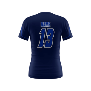 Maillot de volley-ball personnalisé, tissu polyester léger et respirant, séchage rapide, impression par sublimation, logos d'équipe. - Product Image 6