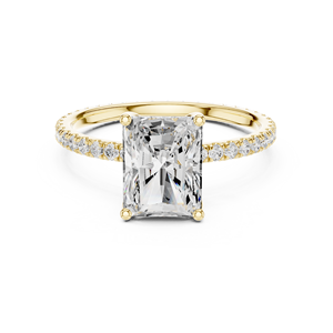 แหวนหมั้นเพชรทรงรัศมี 2.5 กะรัต เพชรเลี้ยงในห้องปฏิบัติการ ขายดี ทอง 14K พร้อมใบรับรอง IGI VS1 E เหมาะสำหรับวันครบรอบแต่งงาน - Product Image 1