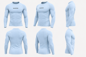 Camiseta de Compresión de Manga Larga para Hombre OEM, Absorbe la Humedad, Secado Rápido, para Gimnasio, Fitness, Entrenamiento Deportivo, Ropa Deportiva Personalizada - Product Image 5