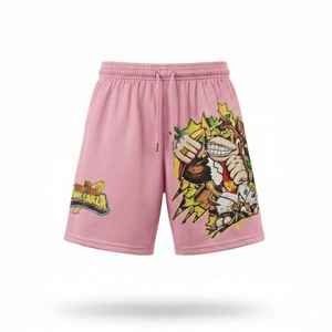 Fabricant de shorts de basket en mesh de haute qualité, shorts en mesh sublimés sur mesure et shorts en mesh pour hommes sur mesure - Product Image 2