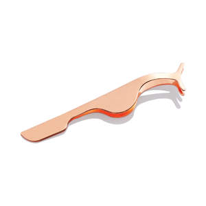 แหนบติดขนตาปลอม DANTRIC IMPLANTS สีโรสโกลด์ ปลายเรียบ ทำจากสแตนเลสสตีล ขนาด 10 มม. อุปกรณ์เสริมความงาม - Product Image 6
