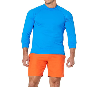T-shirt de compression à manches longues pour homme, couleur unie, pour entraînement sportif, séchage rapide, fitness, course à pied, sous-vêtement technique - Product Image 6