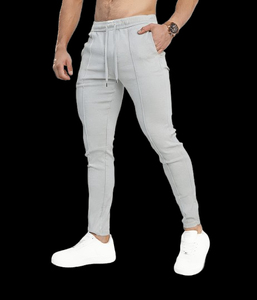 Leggings Deportivos Sólidos para Hombre, Compresión, Transpirables, Elásticos, Sin Costuras, Cintura Media, Poliéster/Nailon, para Entrenamiento - Product Image 2