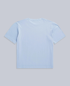 Camiseta de Mujer, Azul Claro, 100% Poliéster, Cuello Redondo, Corte Regular, Manga Corta, Casual, Ecológica, Transpirable, Tejido Jersey - Product Image 6