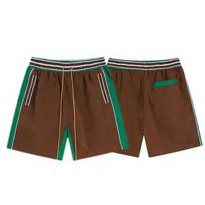 Pantalones cortos para hombre con diseño personalizado, sublimación impresa, bordado, 100% transpirables, tela suave y lisa. - Product Image 6