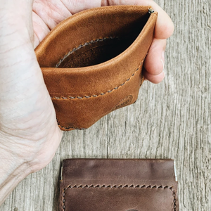 Monedero Pequeño de Cuero Genuino, Mini Portamonedas y Monedero para Cambio, Clásico Hecho a Mano para Uso Diario, Regalo para Hombres y Mujeres - Product Image 5