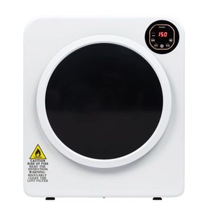 13.2Ibs 6kg essiccatore portatile elettrico compatto in acciaio inox asciugatrice facile pannello di controllo LED Display varietà modalità di asciugatura per - Product Image 1