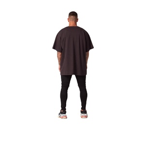 เสื้อยืดสตรีทแวร์แขนสั้นทรงโอเวอร์ไซส์สไตล์วินเทจสำหรับผู้ชาย พิมพ์ลายซิลค์สกรีน ระบายอากาศได้ดี ผ้าฝ้าย 100% ไซส์พลัส รับสั่งทำ - Product Image 6