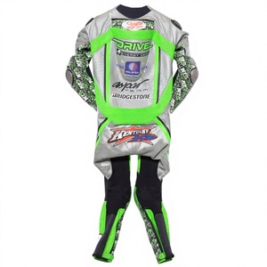 Traje de Motociclismo de Cuero Nicky Hayden Zonda, 1 Pieza, Piel de Vaca/Canguro, para Pista/Conducción, con Protección Nivel 2 - Product Image 2