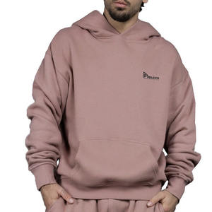 Vente en gros de sweats à capuche unisexes surdimensionnés |   Vêtements streetwear amples de haute qualité, 2 pièces minimum, tissu polaire fabriqué au Pakistan - Product Image 3