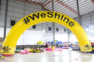 Arche gonflable We Shine pour événements publicitaires - Product Image 1