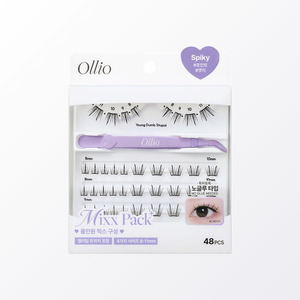 Extensions de cils Vavalash Ollio, pack mixte sans colle, cils effilés, extensions de cils DIY - Product Image 1