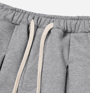 <b>Custom</b> New Design Gray Baggy Pants Wide Leg Straight Sweatpants <b>Balloon</b> Heavy Cotton Sweatpants Mens Jogger Sweatpants 2026 - Product Image 6