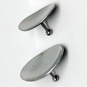 แผ่นปิดตาสแตนเลสสำหรับต่อขนตาและยกขนตา อุปกรณ์เสริมความงามที่ทนทาน แผ่นปิดตาสแตนเลสสำหรับมืออาชีพ - Product Image 2