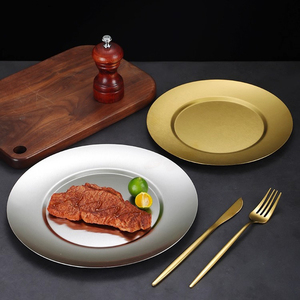 Yurtrain, venta al por mayor, plato de Cena de barbacoa Retro, vajilla de acero inoxidable 304 para vajilla de restaurante coreano - Product Image 2