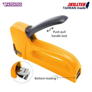 2 in 1 ABS Plastic <b>Staple</b> Gun with 3 Functions and Safety Handle Lock for Industrial and DIY Light Tacking Applications - Product Image 4