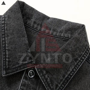 Chaleco vaquero para hombre fabricado en fábrica, más vendido, con bolsillos frontales, en venta, chaleco vaquero sin mangas para hombre - Product Image 4