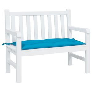 Coussin de banc de jardin en tissu Oxford bleu clair 100% polyester - Product Image 3