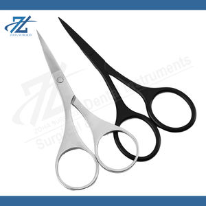 Tijeras para Cutículas al por Mayor, de Acero Inoxidable, Hoja Recta Afilada, Mango de Plástico, Duraderas, Ecológicas, para el Cuidado de las Uñas - Product Image 6