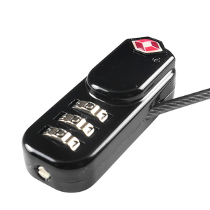 Durable <b>TSA</b> Approved Waterproof Zinc Alloy Lock with Resettable 3-Digit Password Combo - Product Image 3