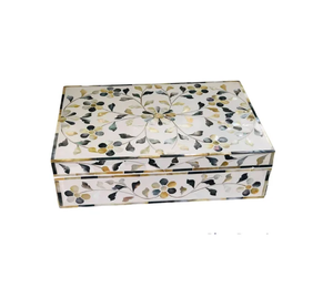 New Arrival MOP Jewelry <b>Box</b> & <b>Keepsake</b> Case Customized Handcrafted Jewelry Organizer for Multipurpose Use Wedding Festive Gift - Product Image 4