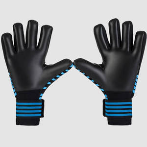 Gants de gardien de but de football professionnels en gros, en latex allemand, à doigts complets, respirants et légers - Product Image 3