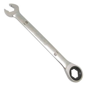 100T DIY Metric OEM Double End Combination Ratchet <b>Spanner</b> Box-end and Open-end with Anti-Slip & 80% Rounded-off Function - Product Image 1